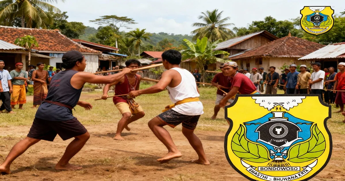 lomba lari obor desa gayam bondowoso Tradisi Unik Desa