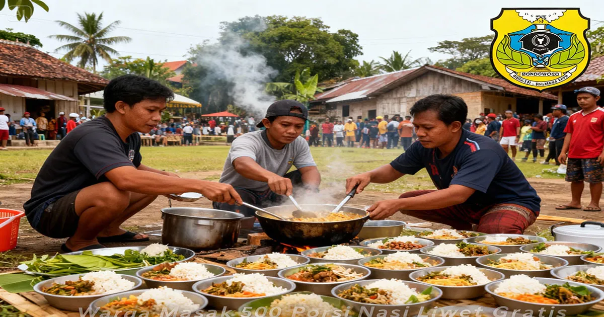 pesta rakyat tahun baru desa gayam bondowoso Desa