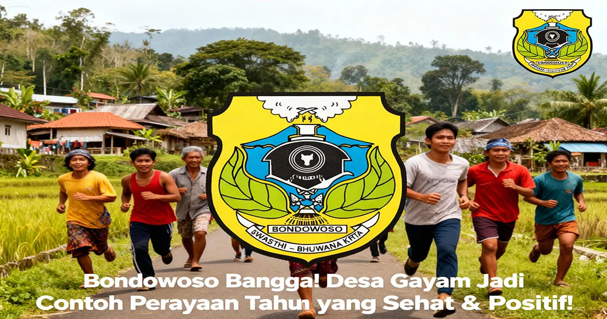 turnamen bola tahun baru desa gayam bondowoso Warga
